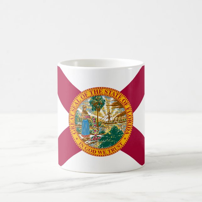 Staatsflagge Florida Kaffeetasse (Mittel)