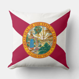 Staatsflagge Florida Kissen
