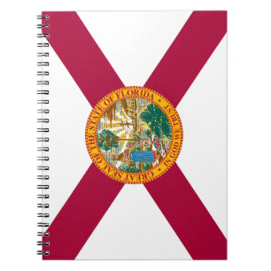 Staatsflagge Florida Notizblock