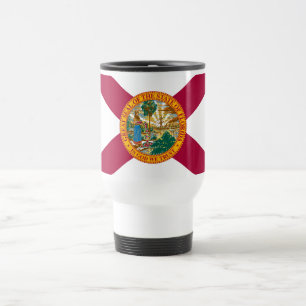 Staatsflagge Florida Reisebecher