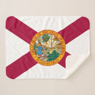 Staatsflagge Florida Sherpadecke