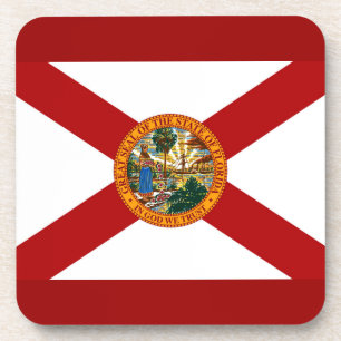 Staatsflagge Florida Untersetzer