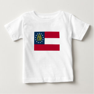 Staatsflagge Georgiens Baby T-shirt