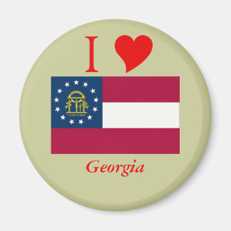 Staatsflagge Georgiens Magnet