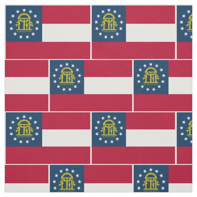Staatsflagge Georgiens Stoff (Muster)