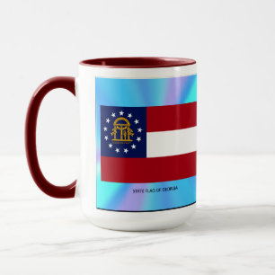 Staatsflagge Georgiens Tasse