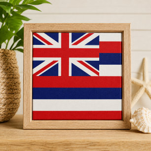 Staatsflagge Hawaii Fliese
