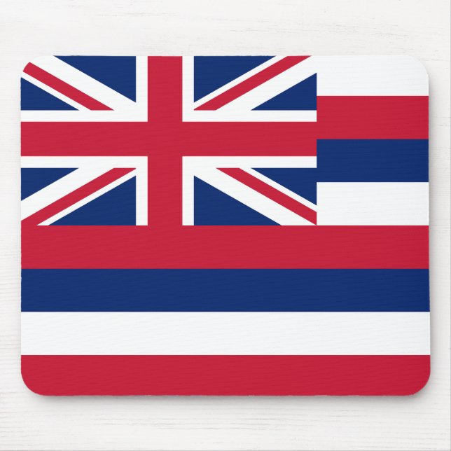 Staatsflagge Hawaii Mousepad (Vorne)