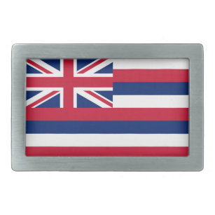 Staatsflagge Hawaii Rechteckige Gürtelschnalle