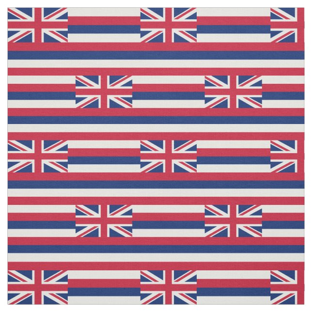 Staatsflagge Hawaii Stoff (Muster)