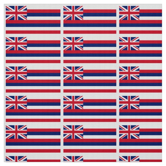 Staatsflagge Hawaii Stoff (Muster)
