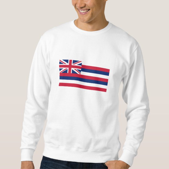 Staatsflagge Hawaii Sweatshirt (Vorderseite)