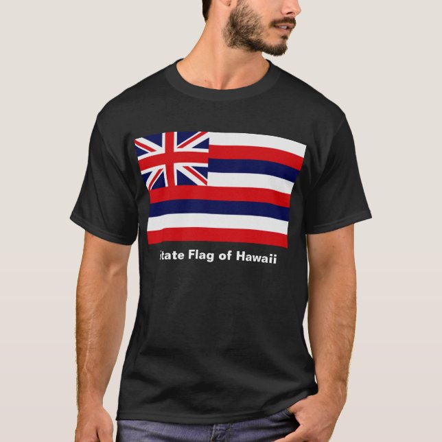 Staatsflagge Hawaii T-Shirt (Vorderseite)