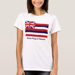 Staatsflagge Hawaii T-Shirt