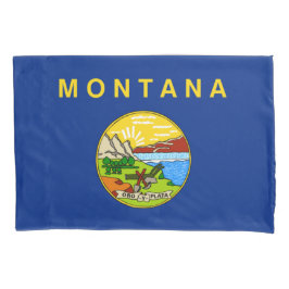 Staatsflagge im Fall Montana Pillow Kissenbezug
