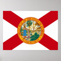 Staatsflagge in Florida