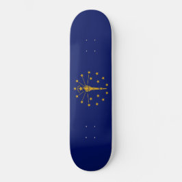 Staatsflagge in Indiana Skateboard