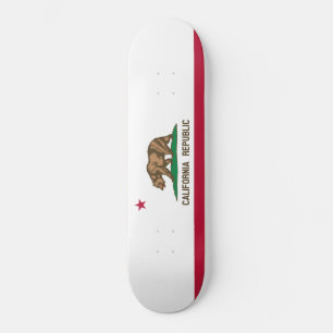 Staatsflagge in Kalifornien Skateboard