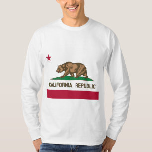 Staatsflagge in Kalifornien T-Shirt
