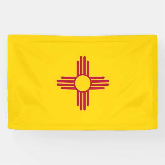 Staatsflagge in Mexiko Banner (Horizontal)