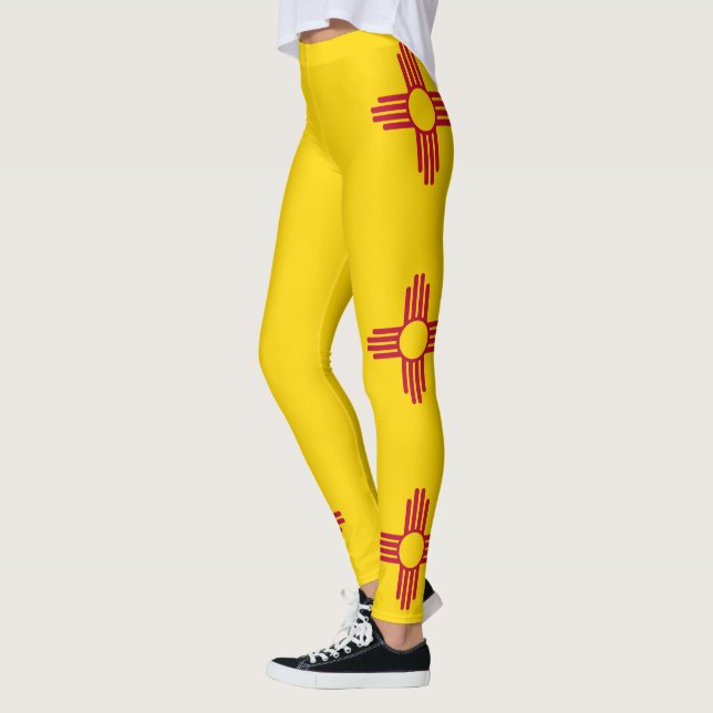 Staatsflagge in Mexiko Leggings (Links)
