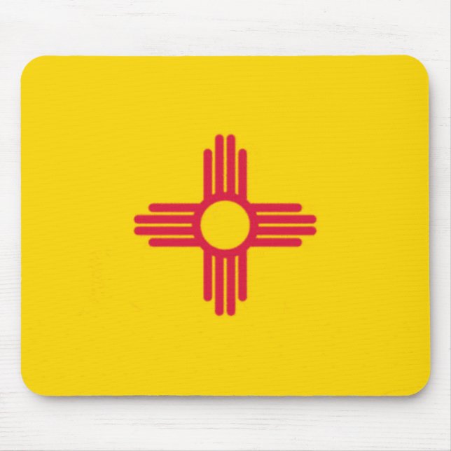 Staatsflagge in Mexiko Mousepad (Vorne)
