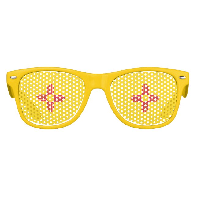 Staatsflagge in Mexiko Partybrille (Vorderseite)