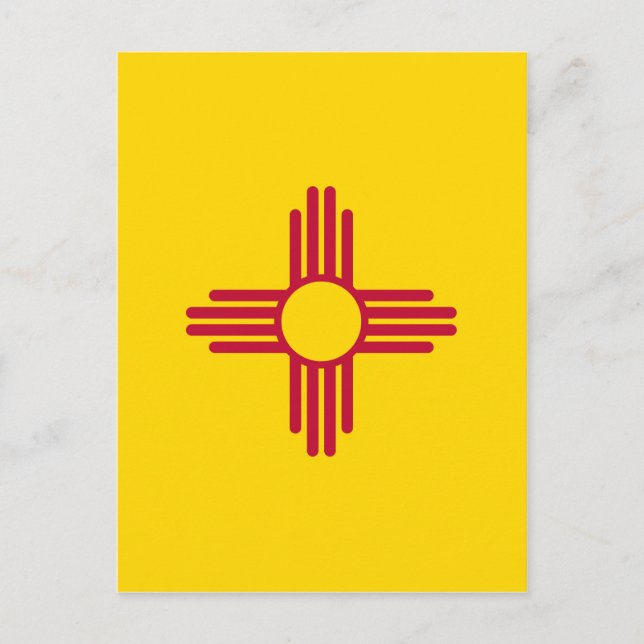 Staatsflagge in Mexiko Postkarte (Vorderseite)