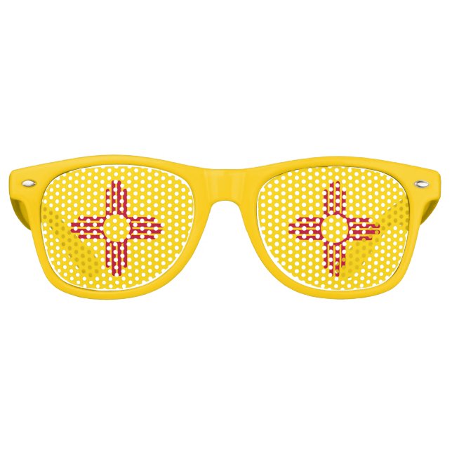 Staatsflagge in Mexiko Sonnenbrille (Vorderseite)