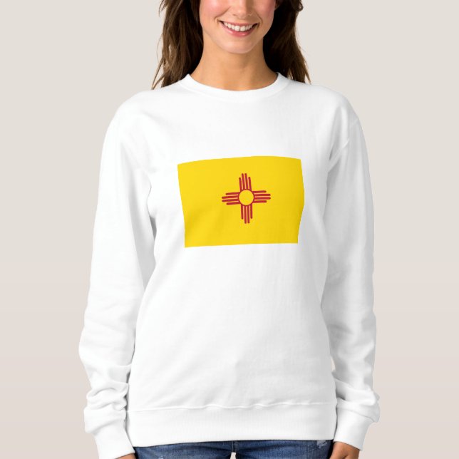 Staatsflagge in Mexiko Sweatshirt (Vorderseite)