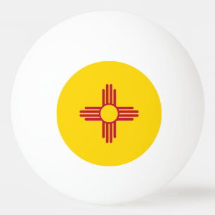 Staatsflagge in Mexiko Tischtennisball