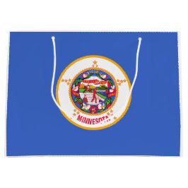Staatsflagge in Minnesota Große Geschenktüte