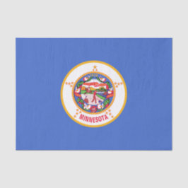 Staatsflagge in Minnesota Seidenpapier