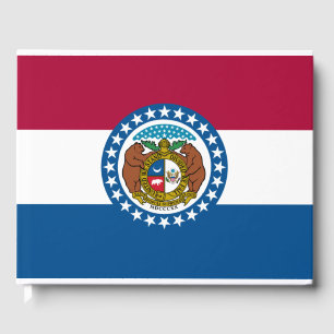 Staatsflagge in Missouri Gästebuch