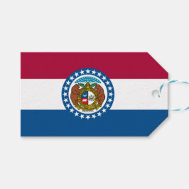 Staatsflagge in Missouri Geschenkanhänger