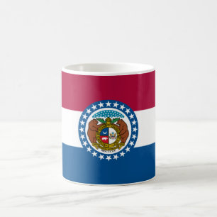 Staatsflagge in Missouri Kaffeetasse