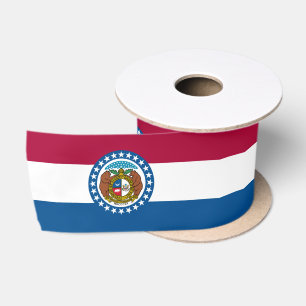 Staatsflagge in Missouri Satinband