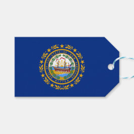 Staatsflagge in New Hampshire Geschenkanhänger