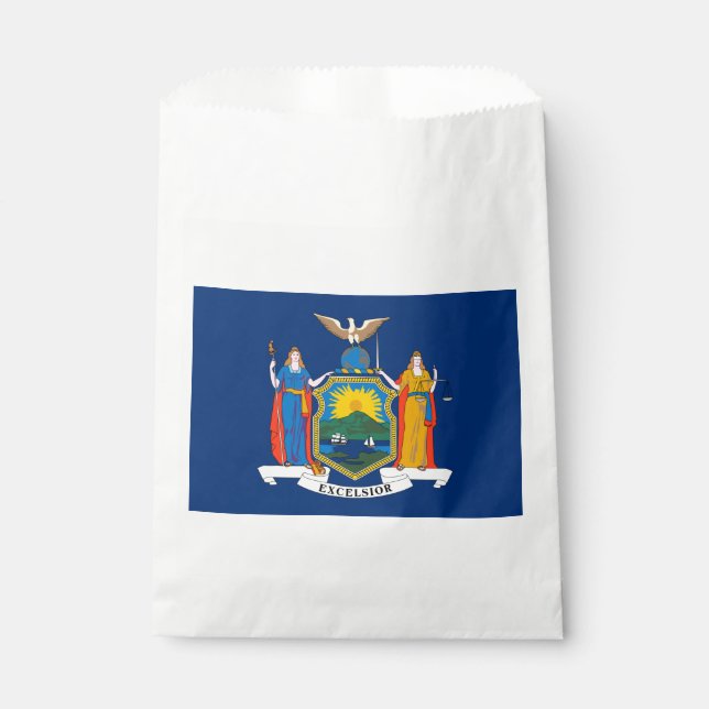Staatsflagge in New York Geschenktütchen (Vorderseite)