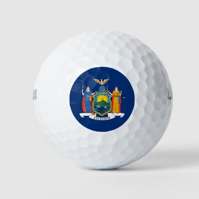 Staatsflagge in New York Golfball (Vorderseite)