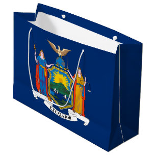 Staatsflagge in New York Große Geschenktüte