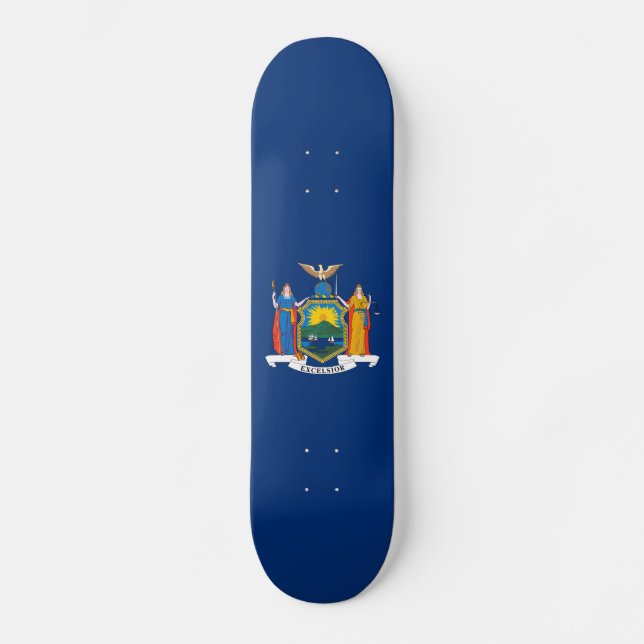 Staatsflagge in New York Skateboard (Vorderseite)