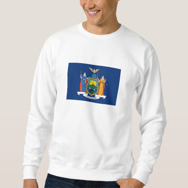 Staatsflagge in New York Sweatshirt (Vorderseite)