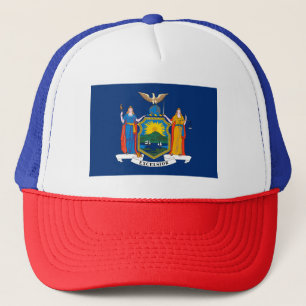 Staatsflagge in New York Truckerkappe