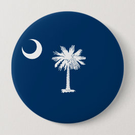 Staatsflagge in South Carolina Button