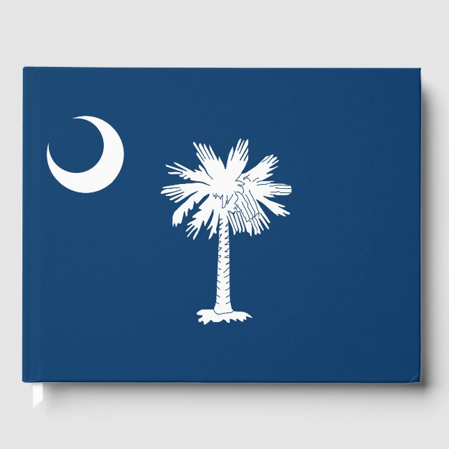 Staatsflagge in South Carolina Gästebuch (Vorderseite)
