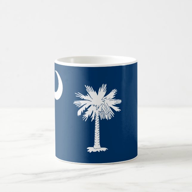Staatsflagge in South Carolina Kaffeetasse (Mittel)