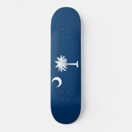 Staatsflagge in South Carolina Skateboard