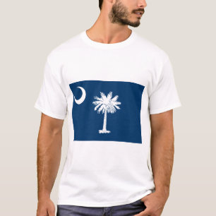 Staatsflagge in South Carolina T-Shirt