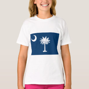 Staatsflagge in South Carolina T-Shirt